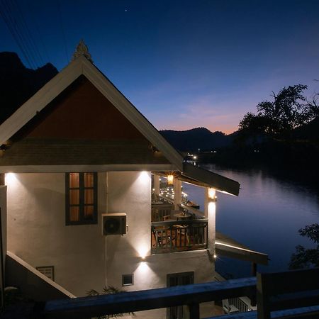Dokchampa River View Villa Nongkhiaw Kültér fotó